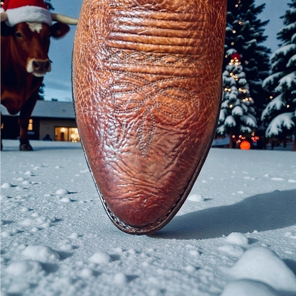 π₯ Dan Post Bullhide Cowboy Boots 11D USA Made β Christmas Special π - Picture 9 of 16